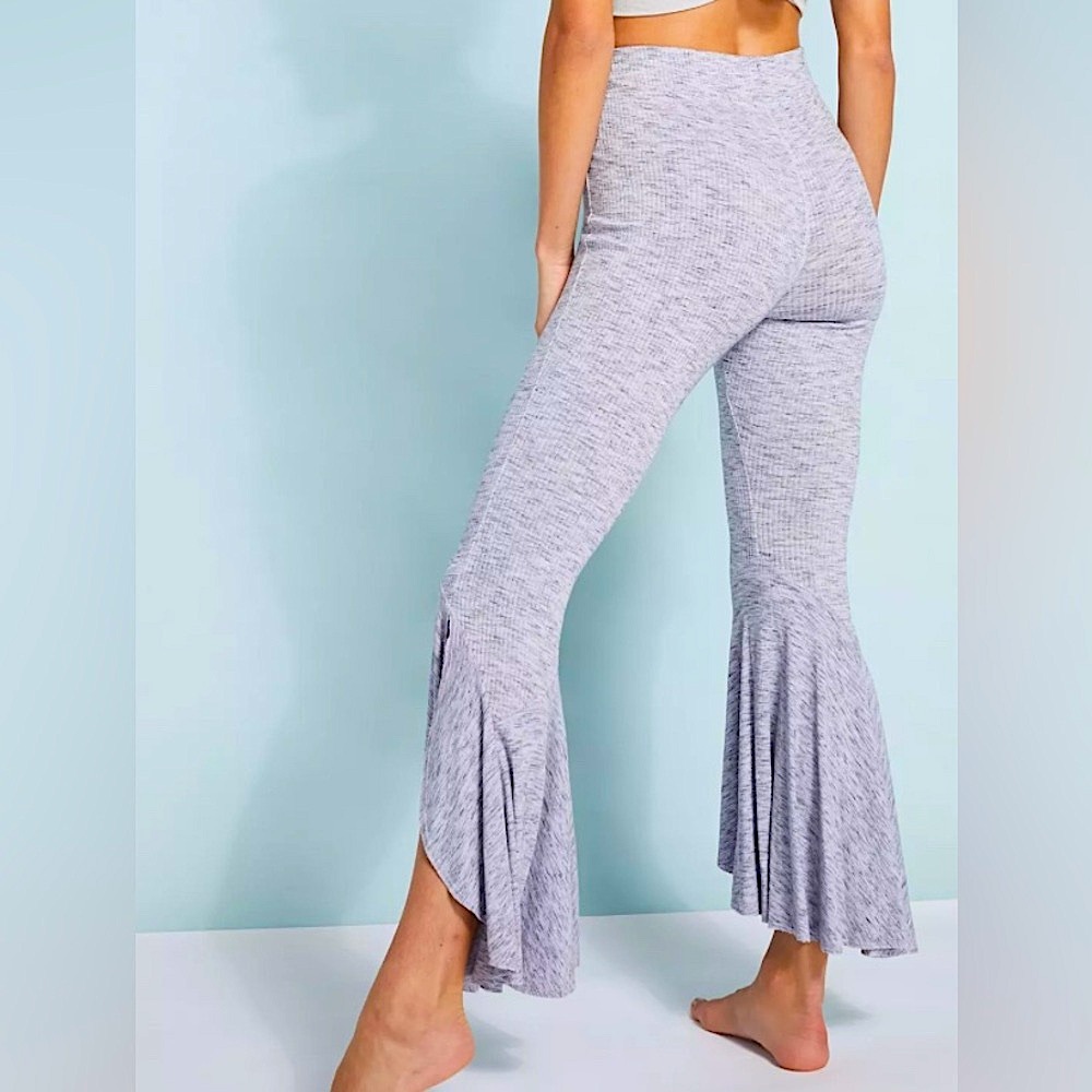 FP Movement Mid-Rise Full Length Low And Flow Legging Lilac & Gray